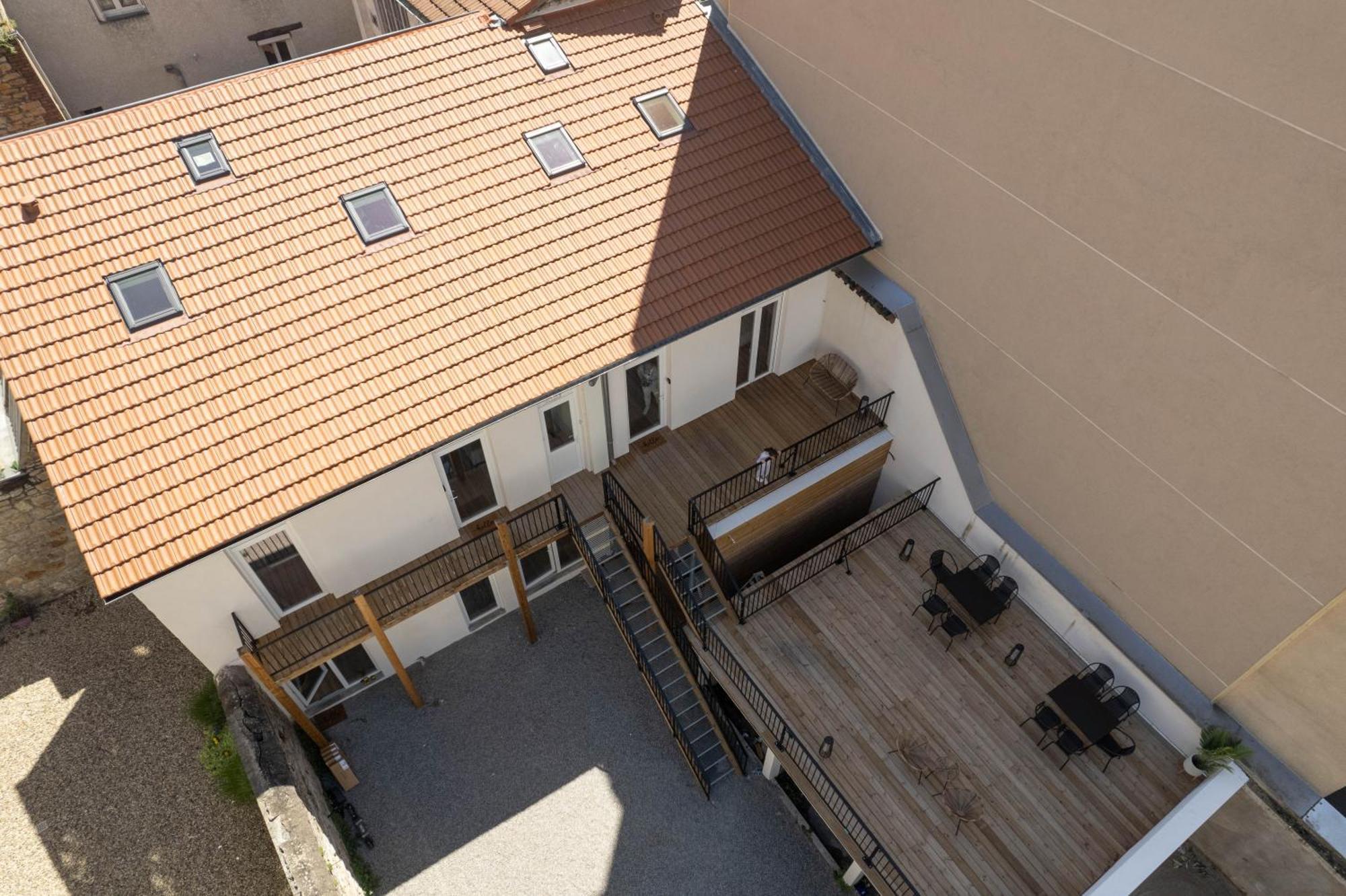 Toscana Casa Maja - Terrasse - Parking Prive Saint-Etienne  Buitenkant foto
